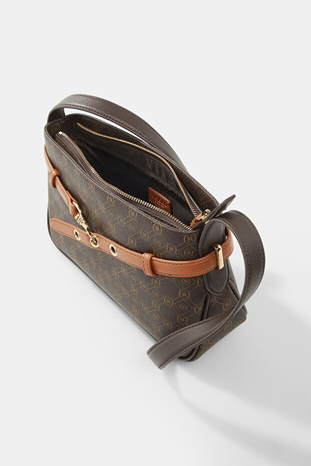 KAHVE MONOGRAM ÇANTA - 6