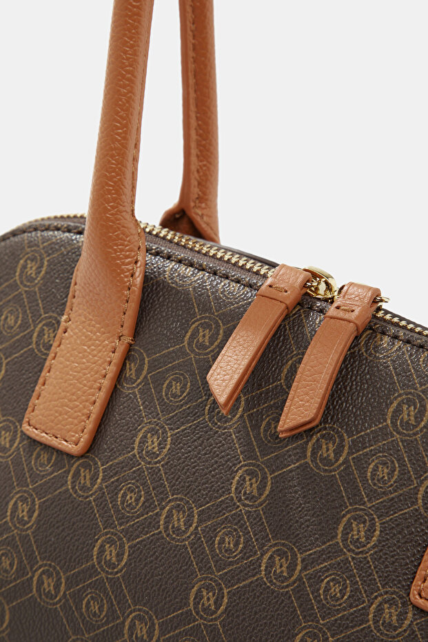 KAHVE MONOGRAM ÇANTA - 4