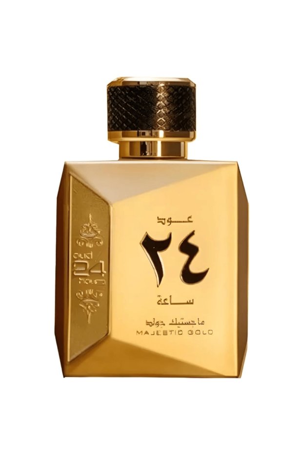 عطر للجنسين ارض الزعفران عود 24 ساعة ماجيستيك جولد بارفان 100 مل