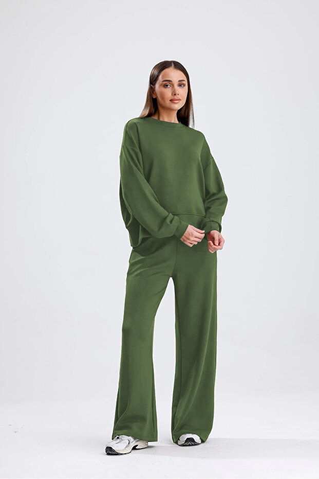Women's Modal Long Sleeve High Waist Bottom Top Set