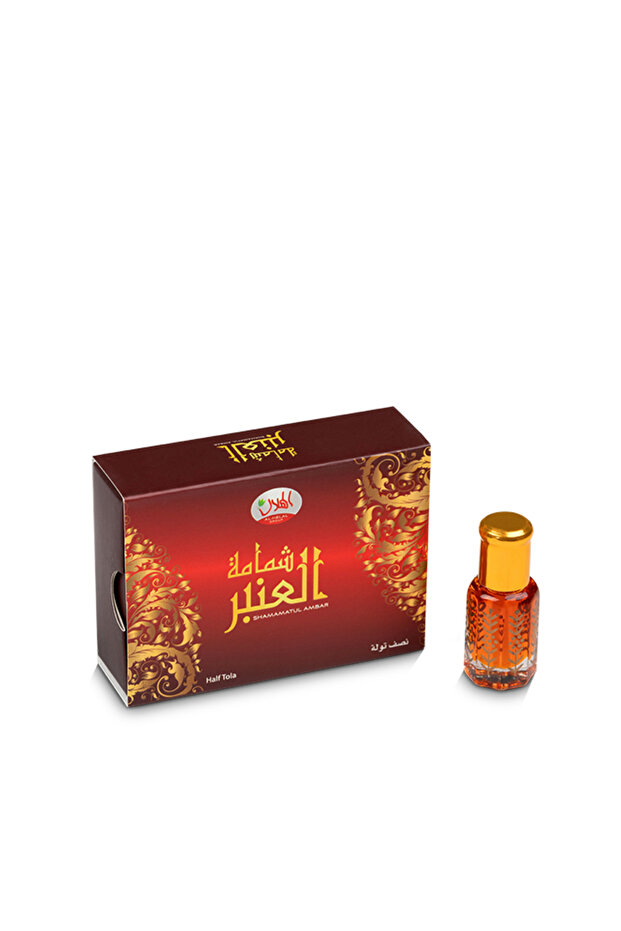 عطر شمامة العمبر نصف تولة 6 مل 1حبة