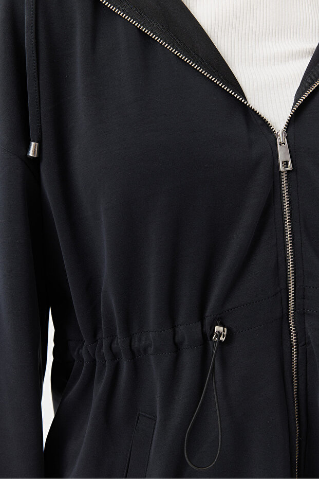 Kadın Kapüşonlu Sweat Üst - 7