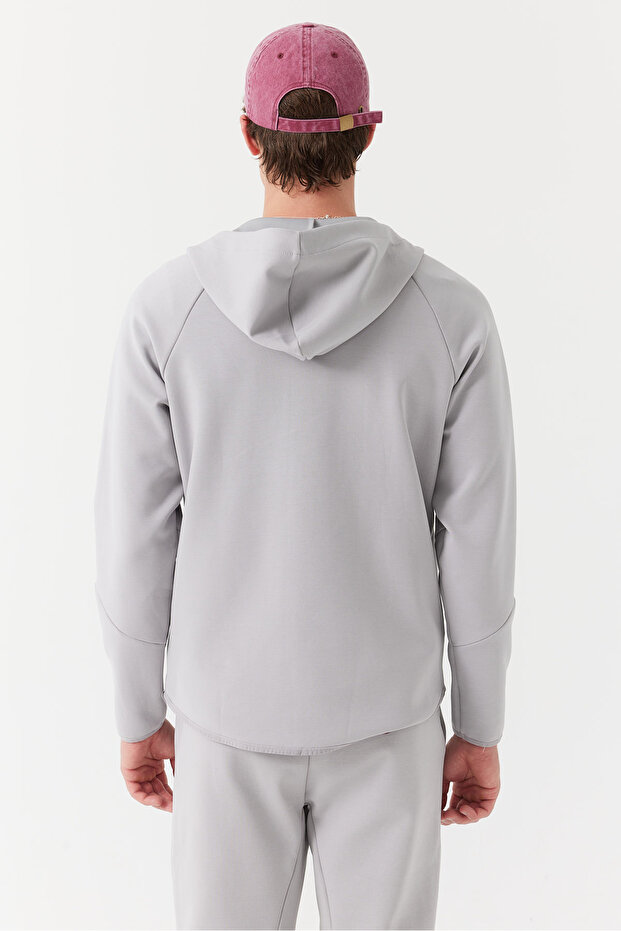 Erkek Kapüşonlu Sweat Üst - 4