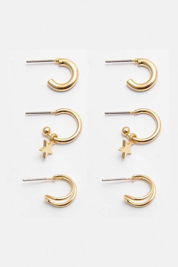 9 çift küpe seti - 5