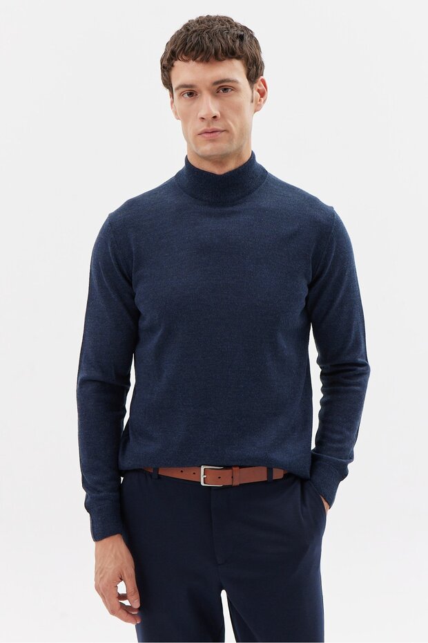 Men's Half Fisherman Knitwear Sweater