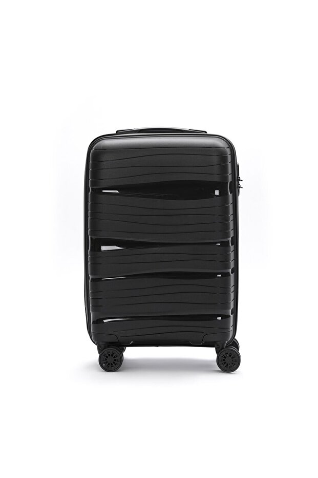 dalgalı silikon valiz 3’lü set - 4