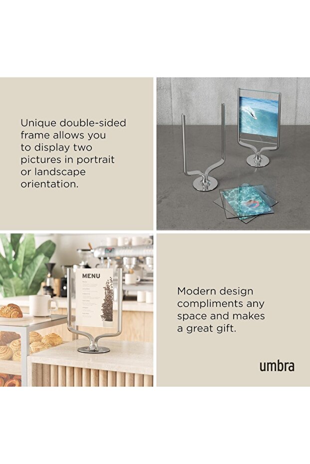 إطار طاولة دوار على شكل عظم الترقوة - 4