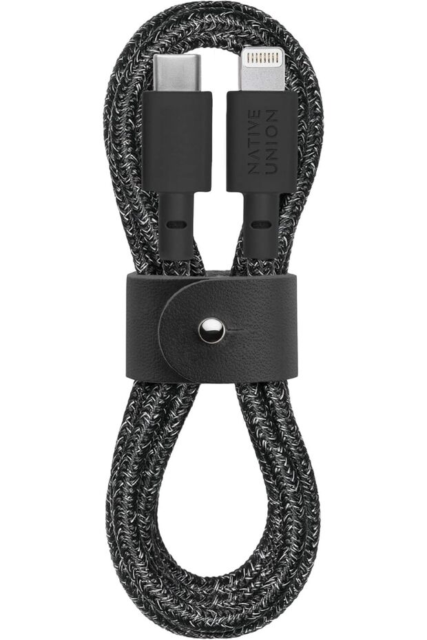 Belt Cable USB-C to Lightning - 4ft Ultra Strong Reinforced Cable (Cosmos)
