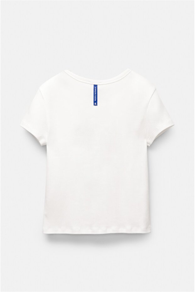 Meyve grafik t-shirt - 4