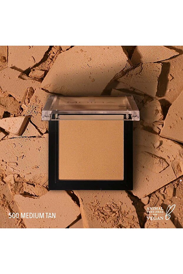 Lavish Pressed Finishing Powder (500, Medium Tan)