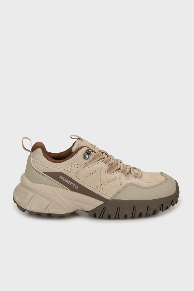Lace-Up Outdoor Shoes with Logo Shoes 679
