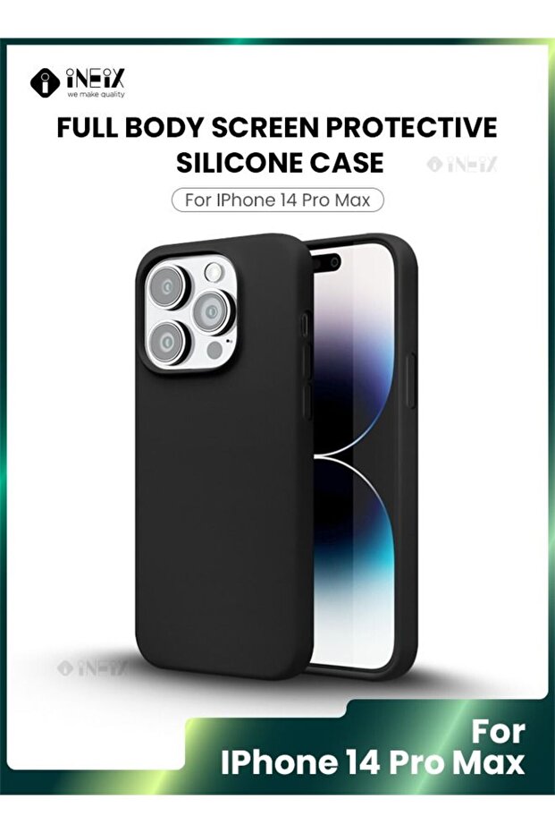 غطاء حماية سيليكون ناعم لهاتف iPhone 14 Pro Max