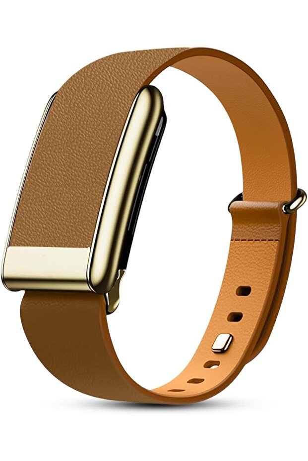 Luxe Tapered Leather Replacement Band Compatible with WHOOP 5.0, One, Peak