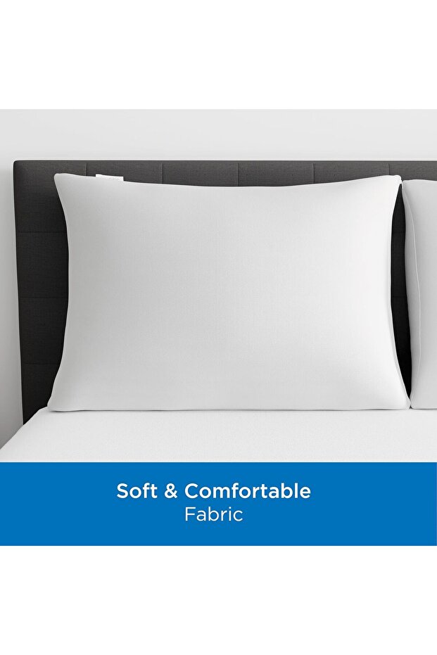 AllerEase Maximum Pillow Protectors for Allergy Protection, Standard/Queen, 4-Pack - 5