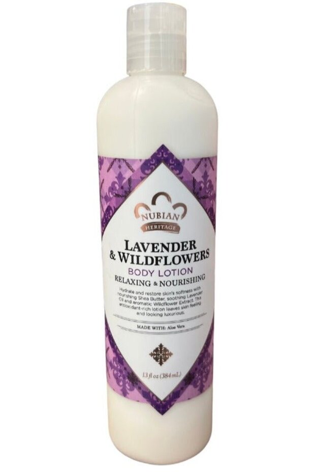 Nubian Lotion Lavender & Wild Flowers 13 Fz