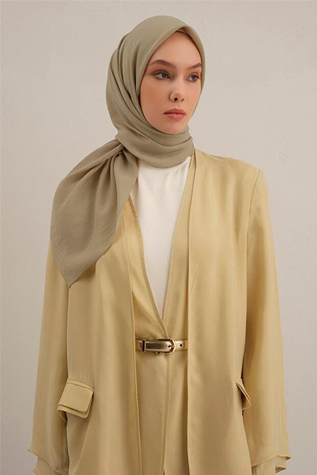 Bordered Lyocell Scarf 51 - 1