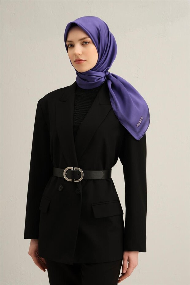 وشاح كلاسيكي منقوش ساف حرير سورا 9356D 55
