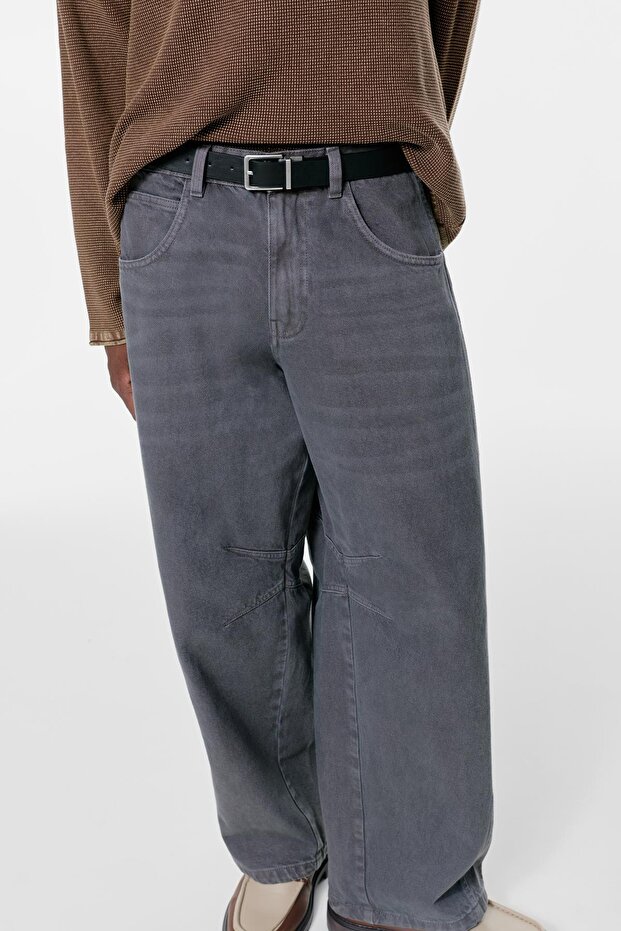 Çift taraflı suni deri kemer - 3