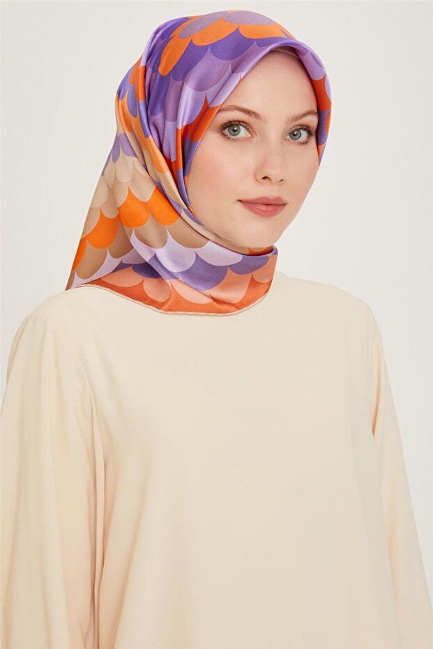 ARMINE SCARF SILK TIVIL 9212DT 41 - قطع مستقيم