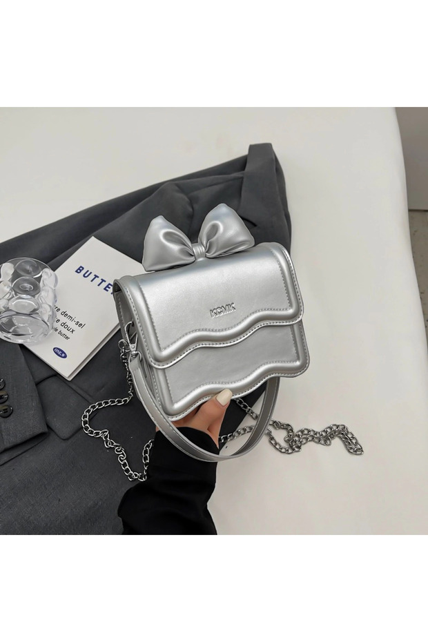 Handbag 9852 Silver