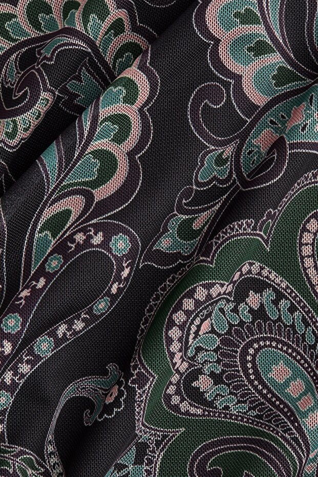 Drapeli File Elbise - 4