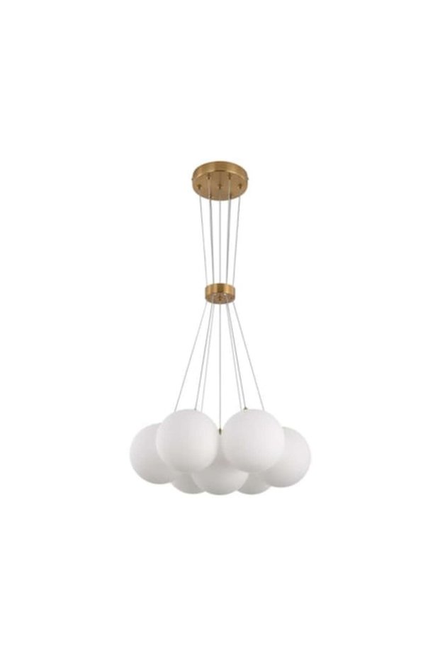 Modern Cloud Chandelier (Adjustable) - 9x E27, Cool//Warm Light