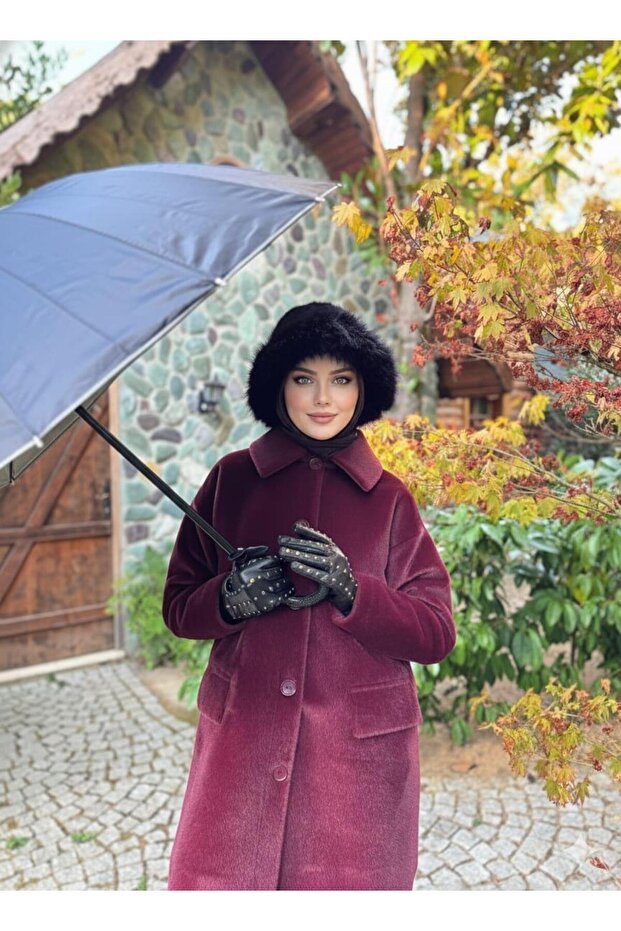 TAY TÜYLÜ KISA KABAN - 3