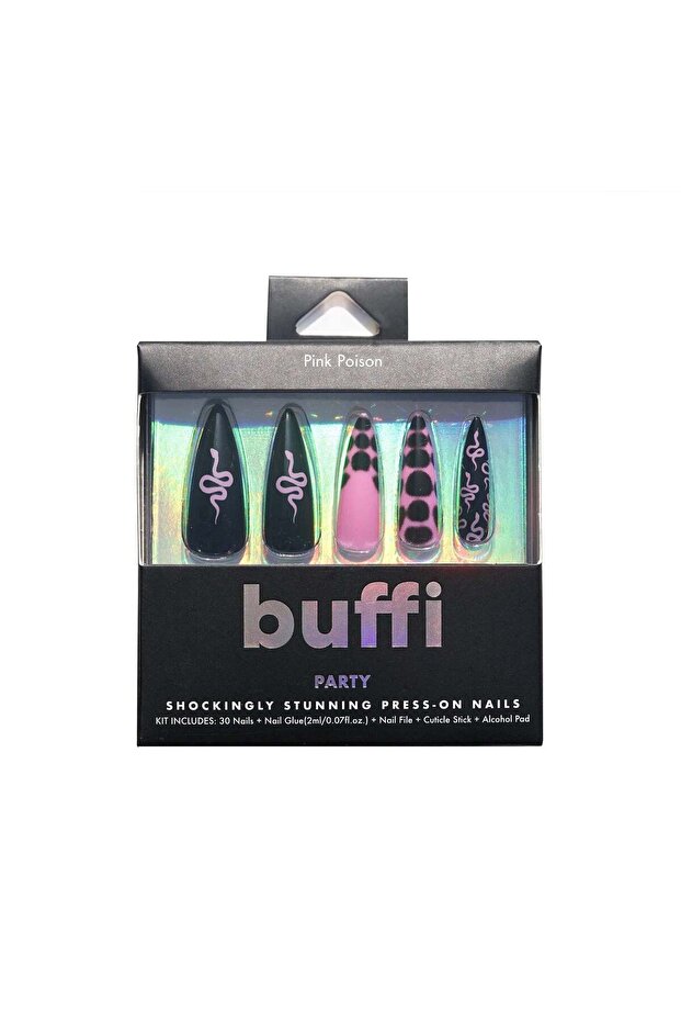 PINK POISON Buffi Press On Nails