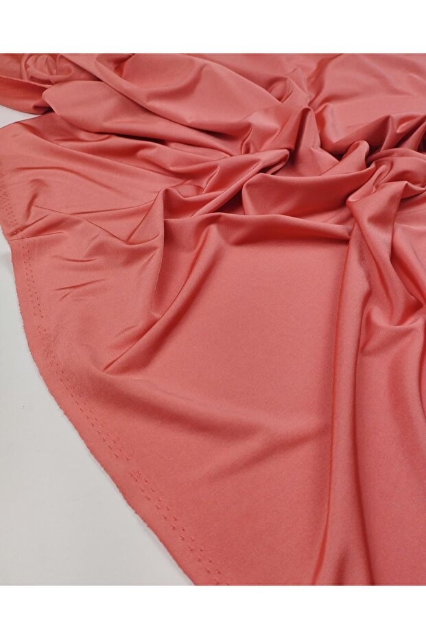 Jersey Fabric in Salmon Pink Color (Width 150 cm X Length 295 cm)