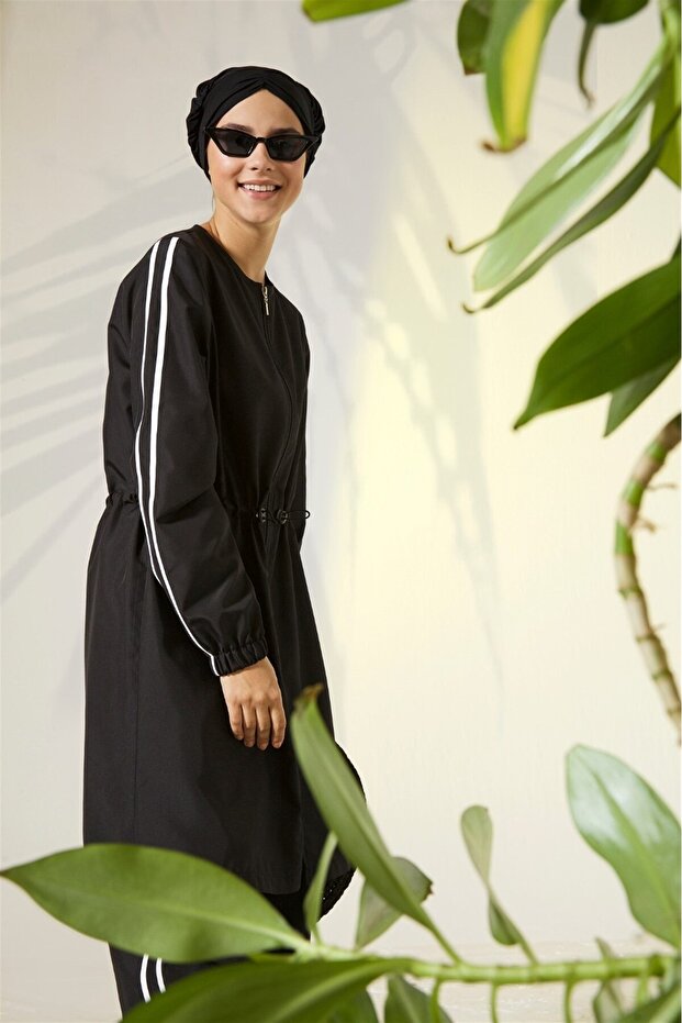 BİYELİ MANŞETİ LASTİKLİ MAYO - 2