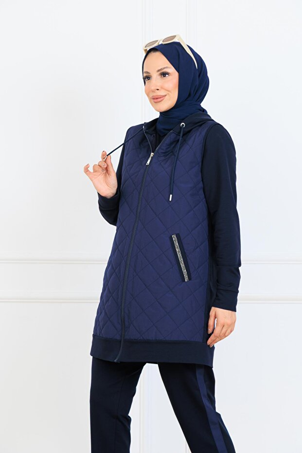 طقم بنطلون مع سترة - 3