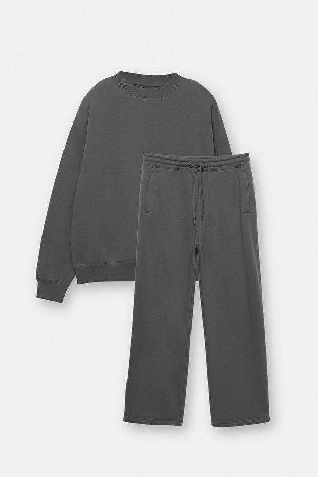 Eşofman sweatshirt pantolon takımı - 2