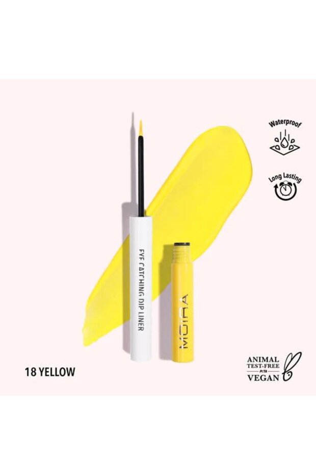 Eye Catching Dip Liner (018, Yellow)