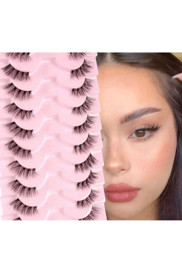 Yarım Takma Kirpik Kedi Gözü 1 Çift - 1