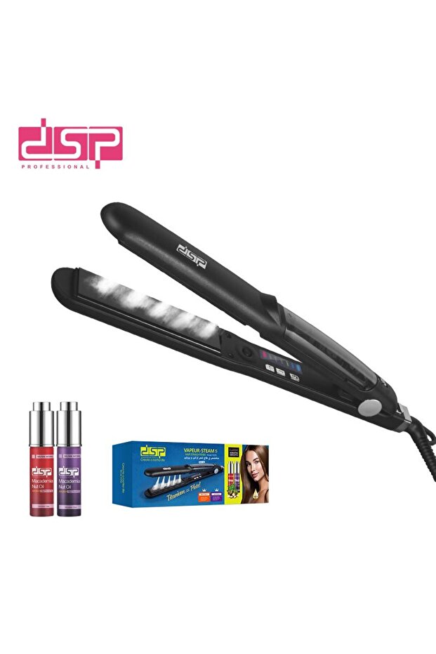 *DSP Professional Vapeur-Steam 5 Hair Straightener – Model 10255*