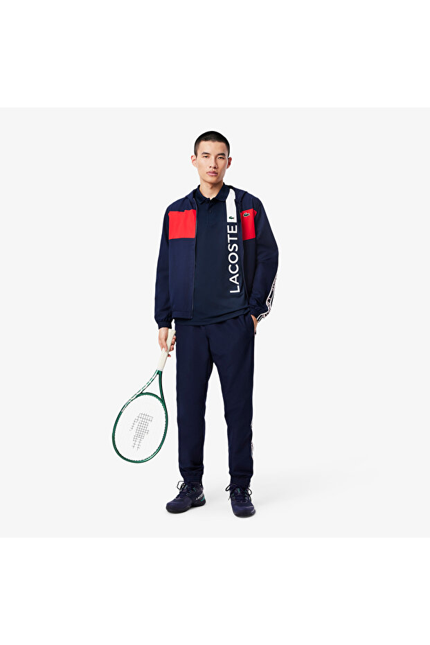 SPORT Erkek Regular Fit Baskılı Lacivert Polo - 4