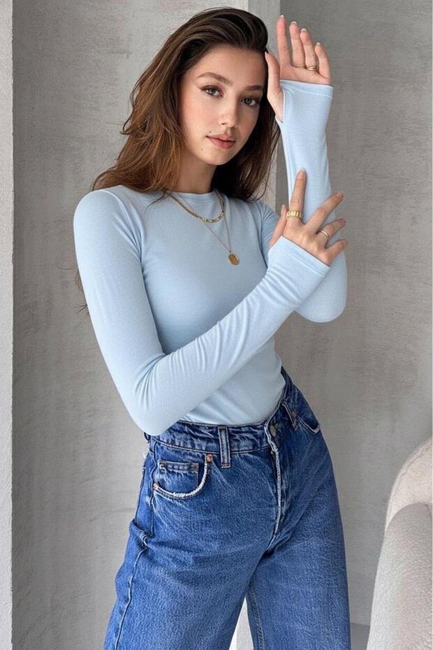 Bluză cu degete - 1