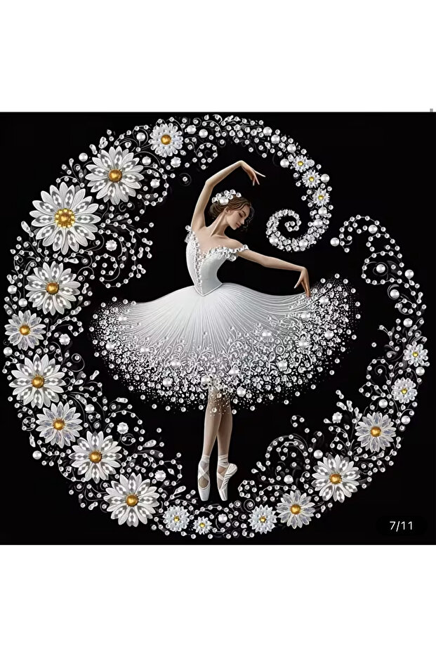 5 d elmas boyama 20x20 cm tablo - 1