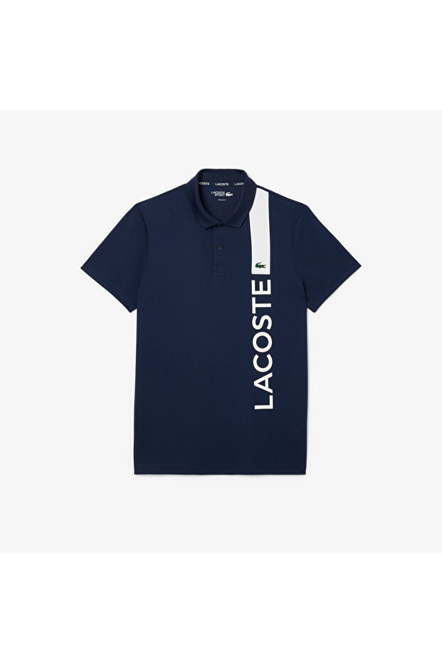 SPORT Erkek Regular Fit Baskılı Lacivert Polo - 5