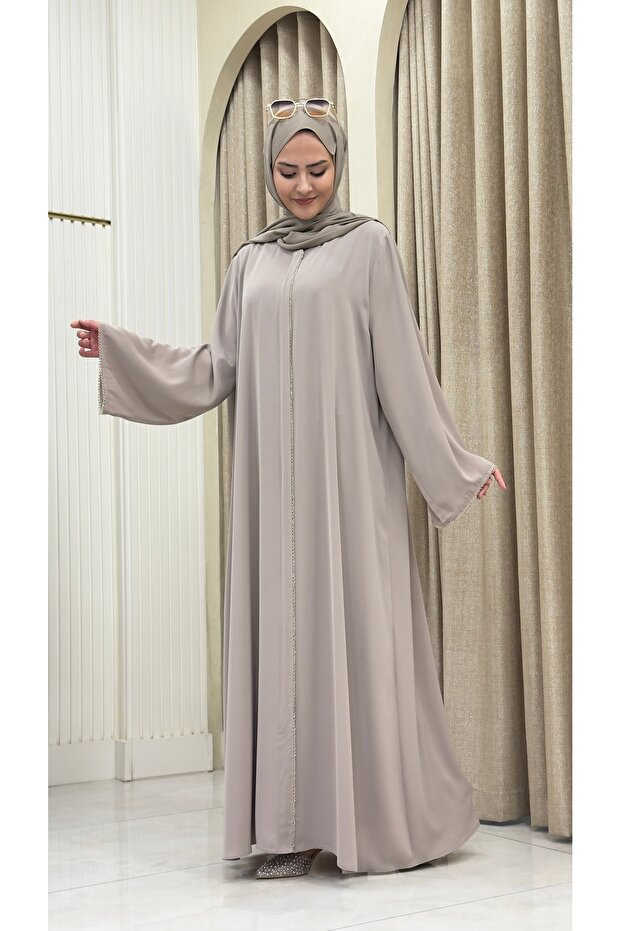 ABAYA TAŞLI FERACE - 5