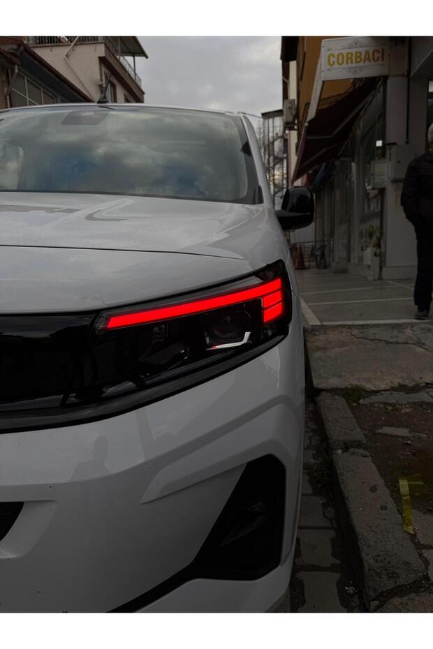 Opel Far Sticker Set Kırmızı - 2