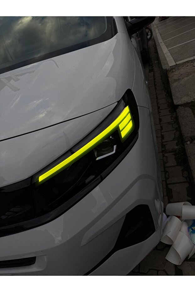 Opel Far Sticker Set Sarı - 3