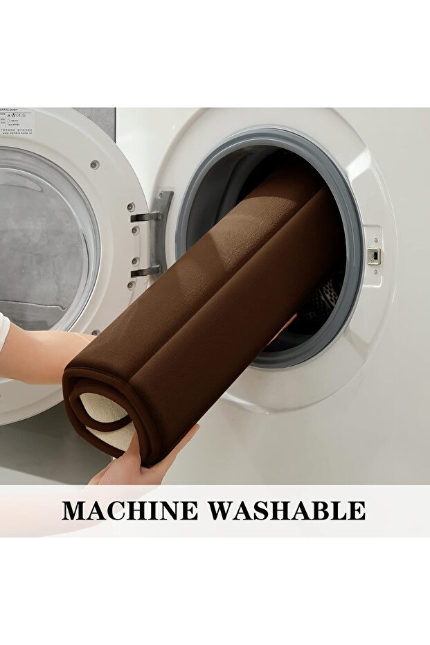 3-Piece Bathroom Rug Set, Floor Mat with Memory Foam, Non-Slip, Extra Soft and Absorbent - 8