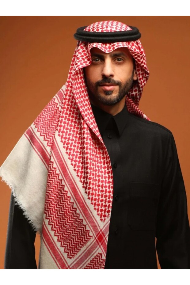 شماغ صوف كشميري نص تورما