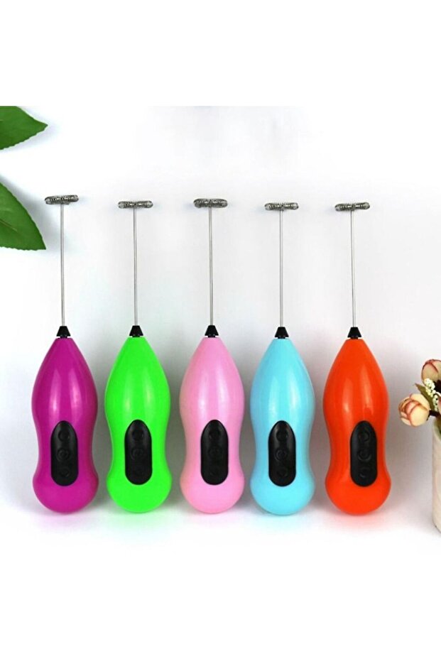 DubaiGallery Electric Egg Beater Battery Power Egg Yolk Milk Mixer Blender Coffee Stirrer Mixer Kit