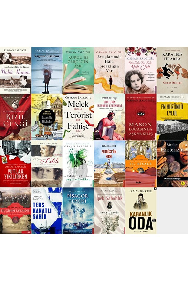 Osman Balcıgil İpek Sabahlık - Yağmur Çiseliyor 23 Kitap Takım