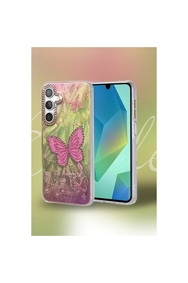 غطاء مرآة لحالة Galaxy S25 بنمط الشفرة - النمط 5 - 2