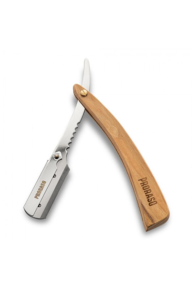 Professional Old Style Replaceable-Blade Straight Razor - 1