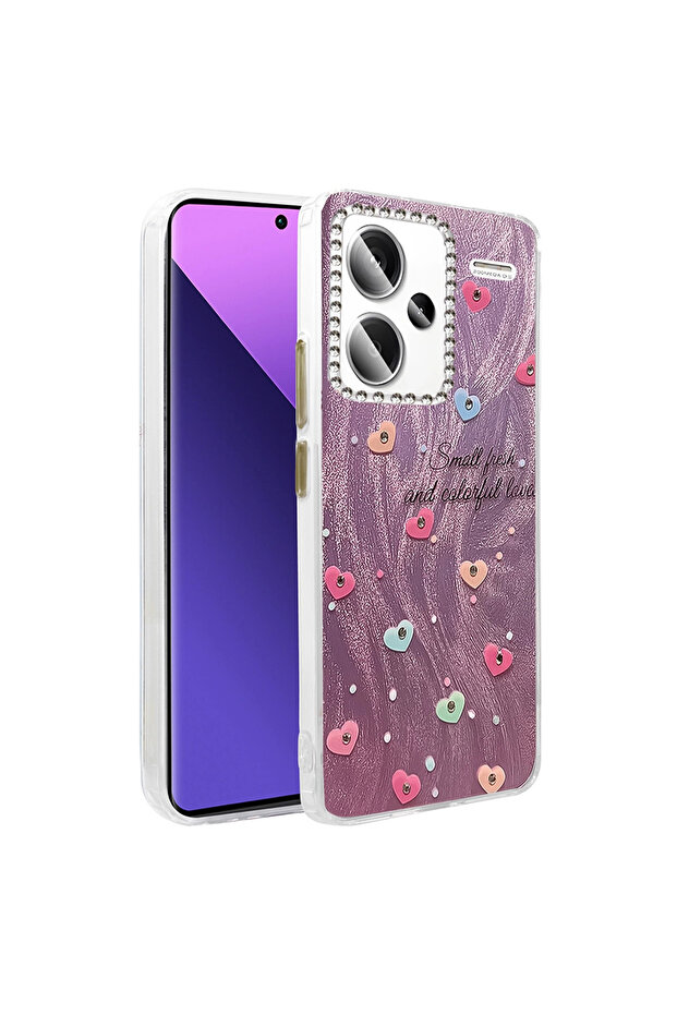 Redmi Note 13 Case Blade Mirrored Pattern Cover - Pattern 8 - 1