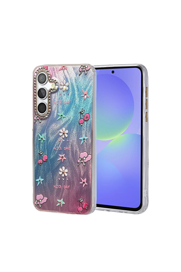 Galaxy A36 Case Blade Mirrored Pattern Cover - Pattern 4 - 1